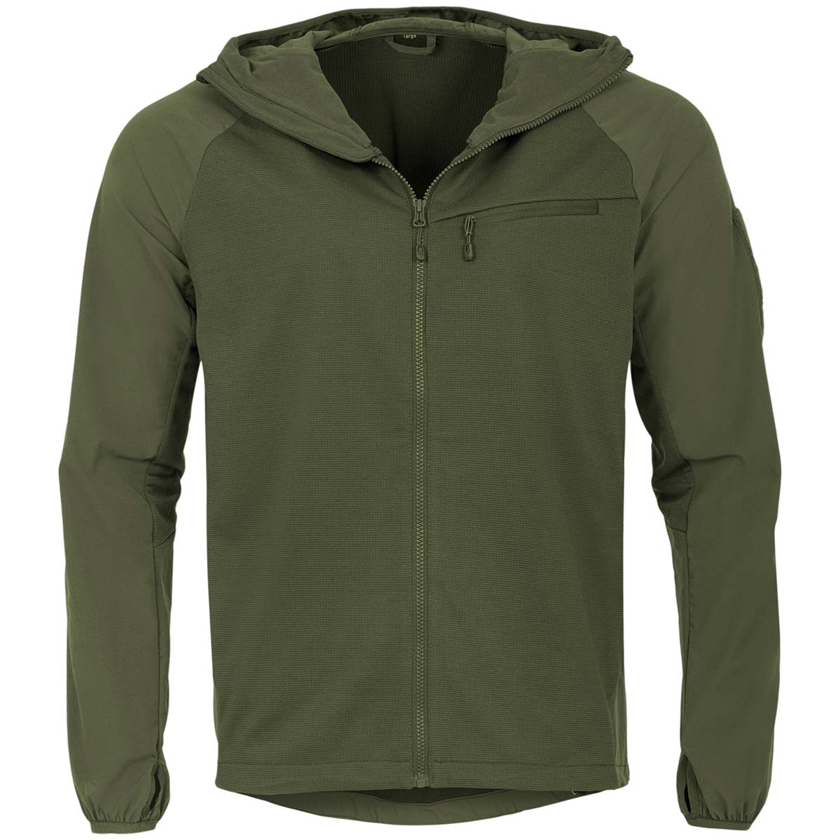 Zip Hoodie Olive Green